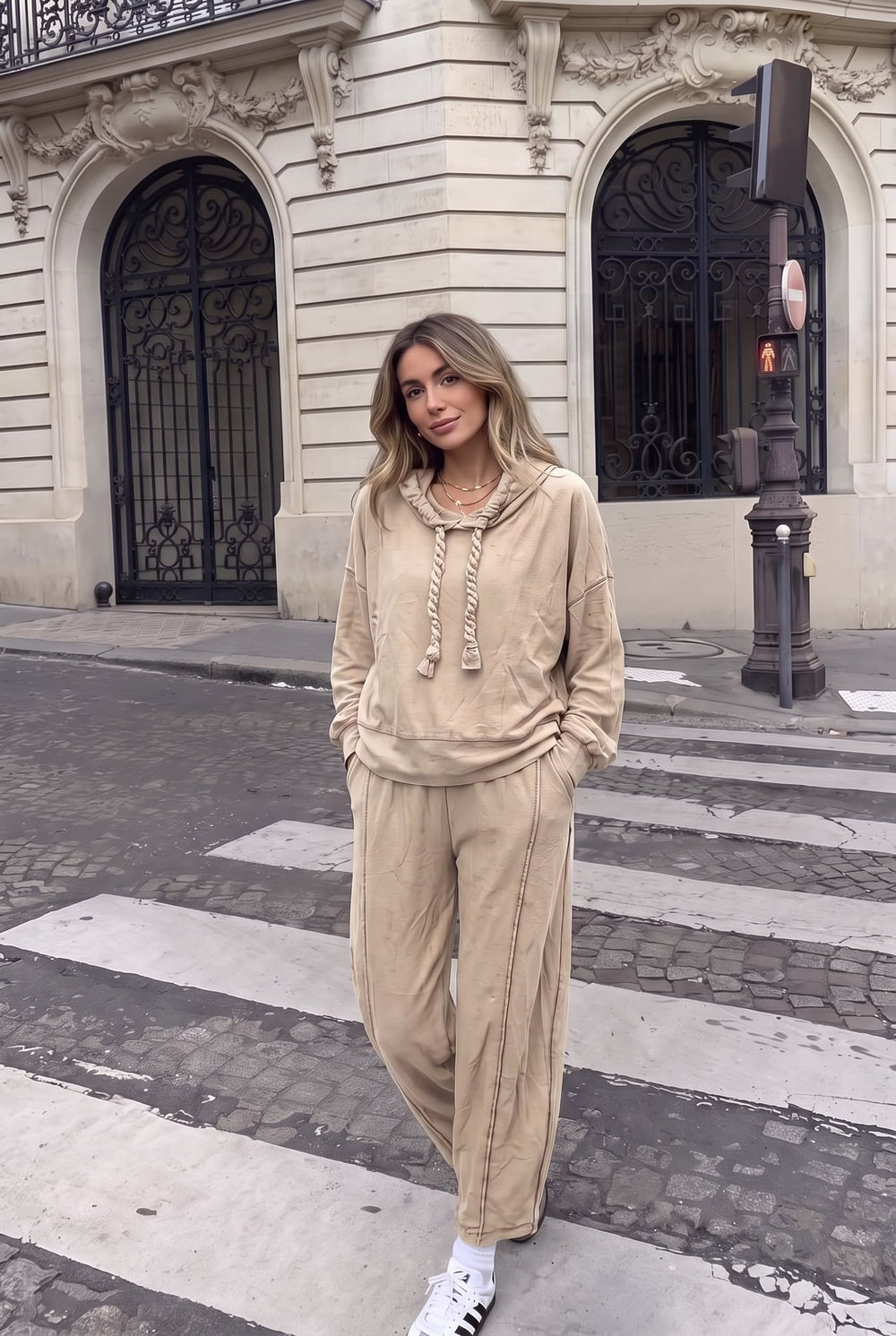Pantalon de Jogging en Sweat