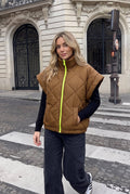 Veste Matelassée Zip Coloré - INCERTAINES