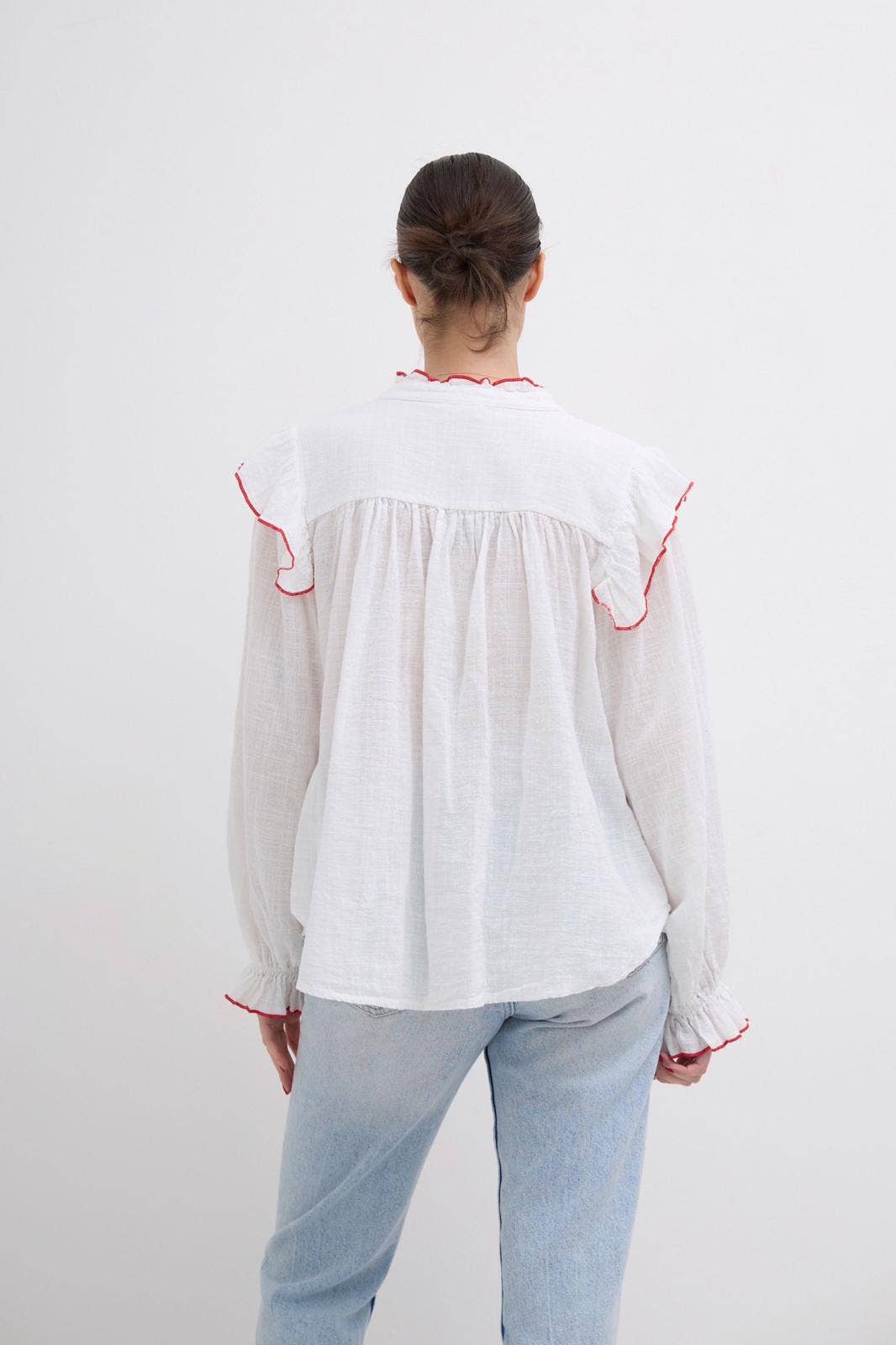 Haut Manche Longue Bouffante