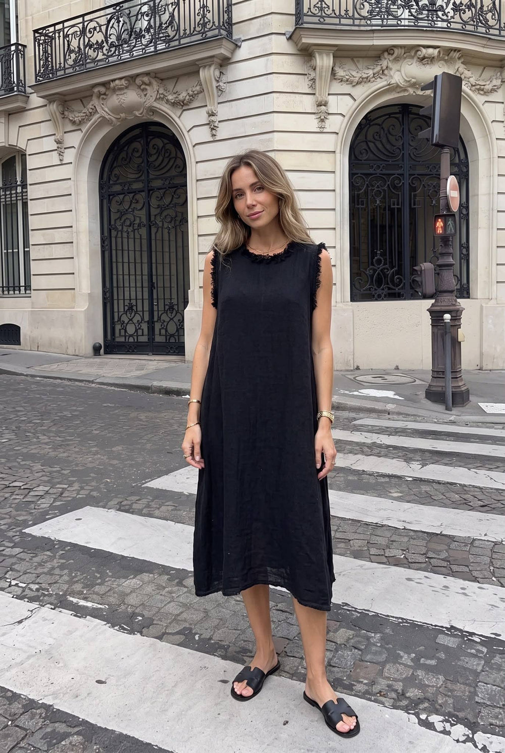 Robe Coton/Lin Froufrou