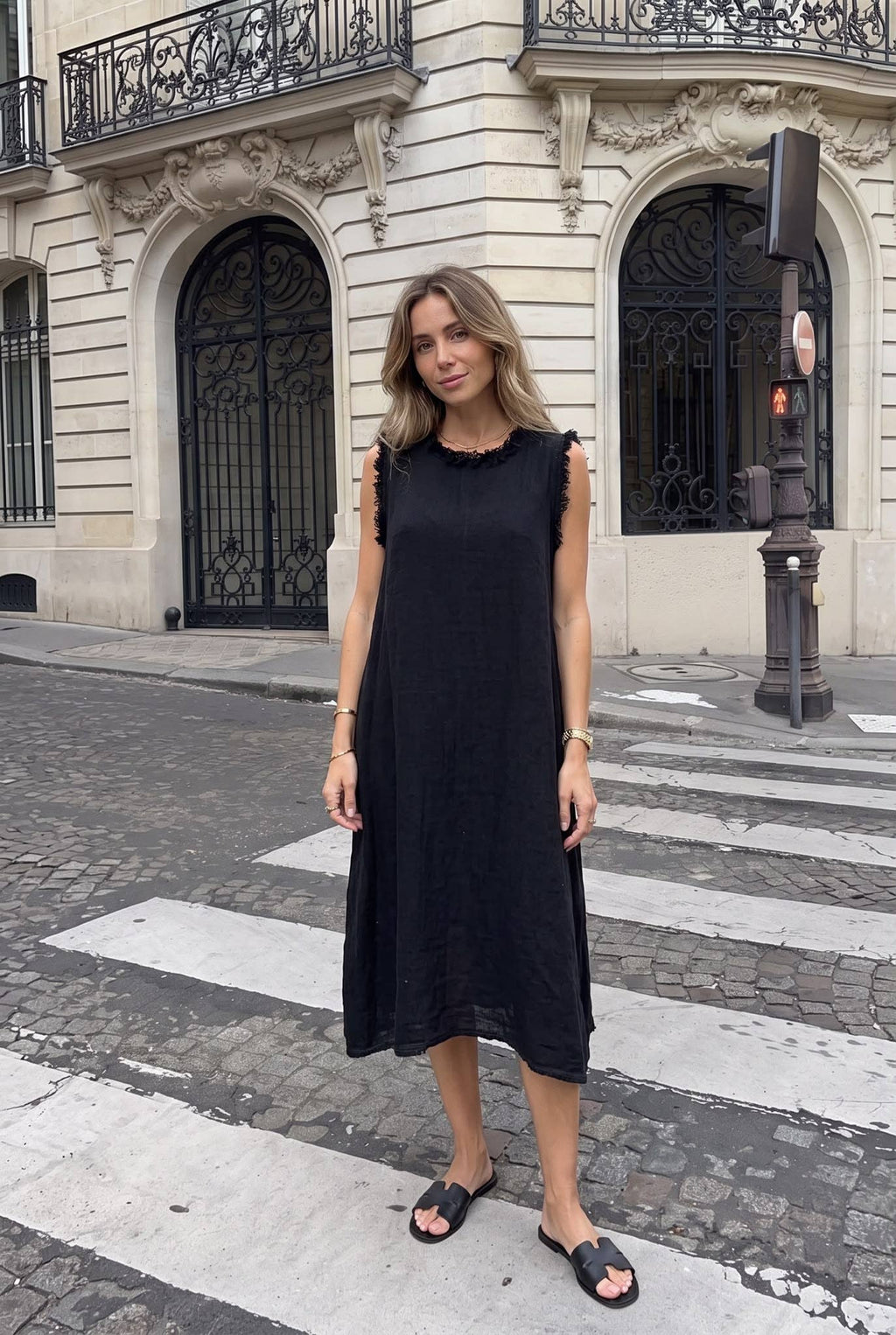 Robe Coton/Lin Froufrou