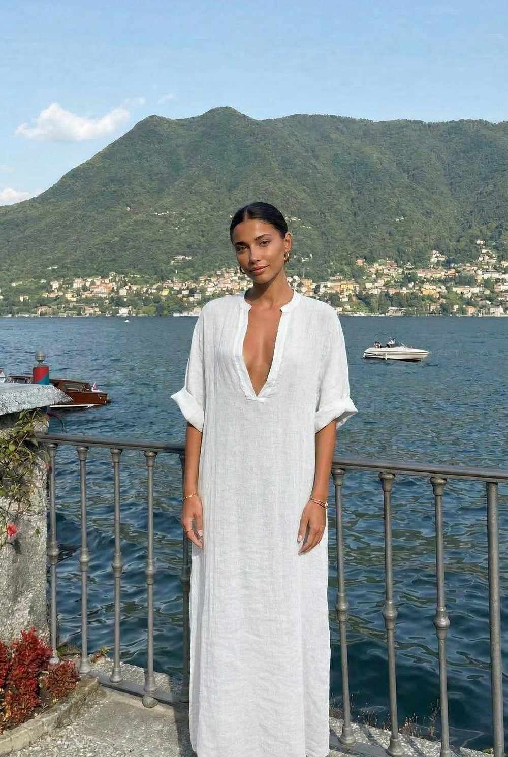 Robe Longue Décolletée