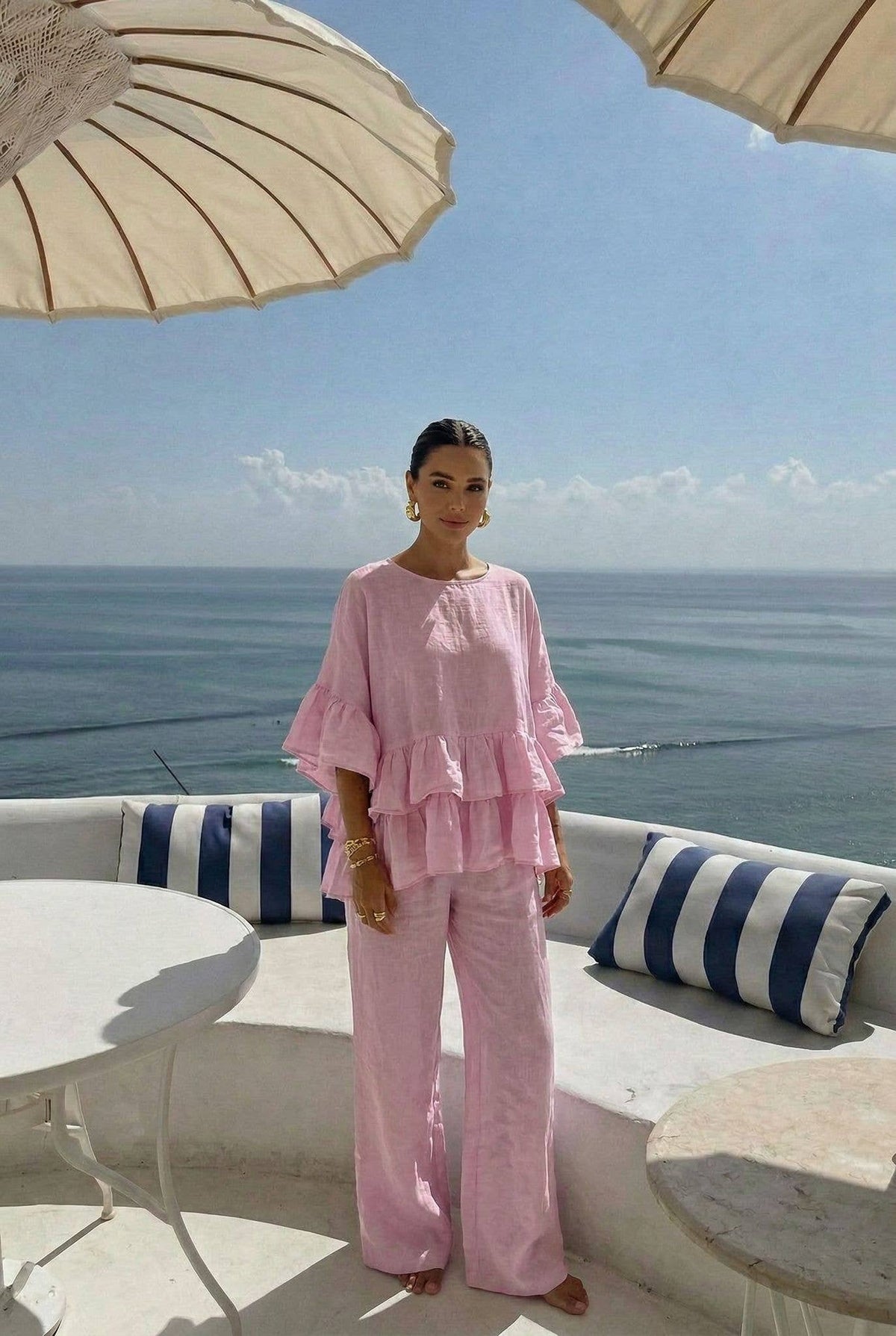 Haut Bolero Porté Avec Le Pantalon27201 Vendu Séparément