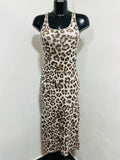 Robe Léopard En Coton
