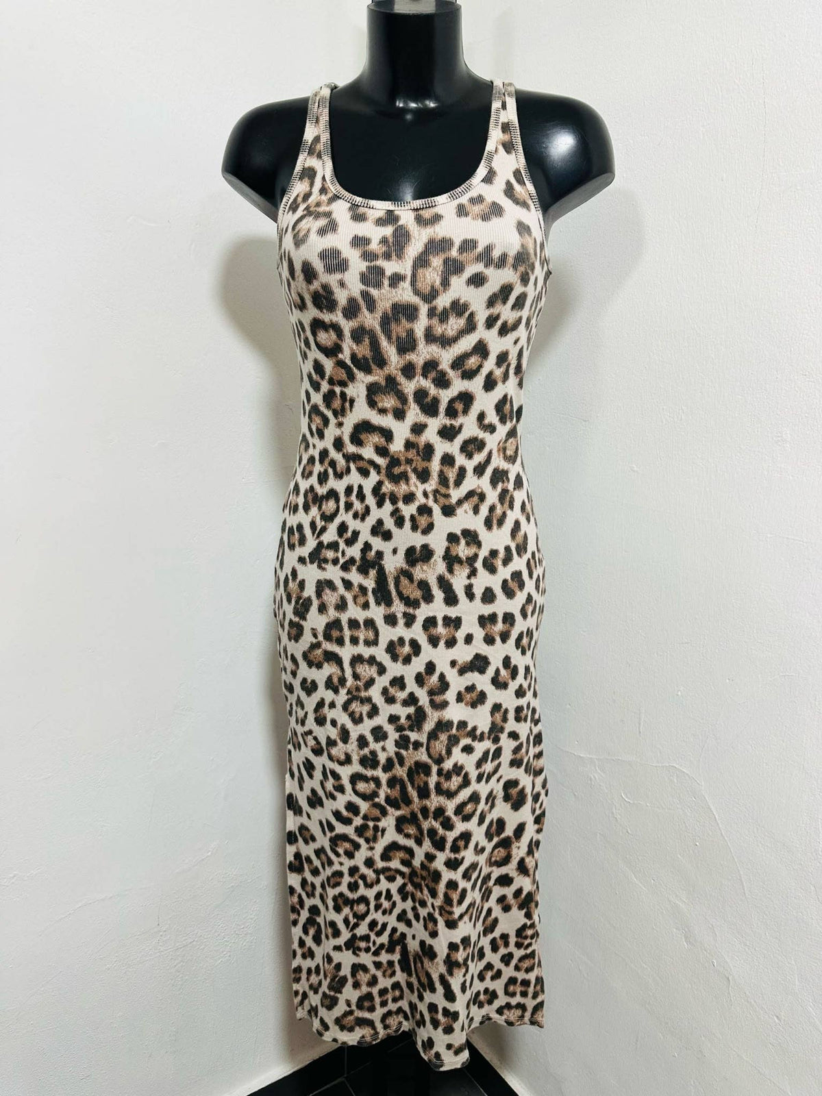 Robe Léopard En Coton
