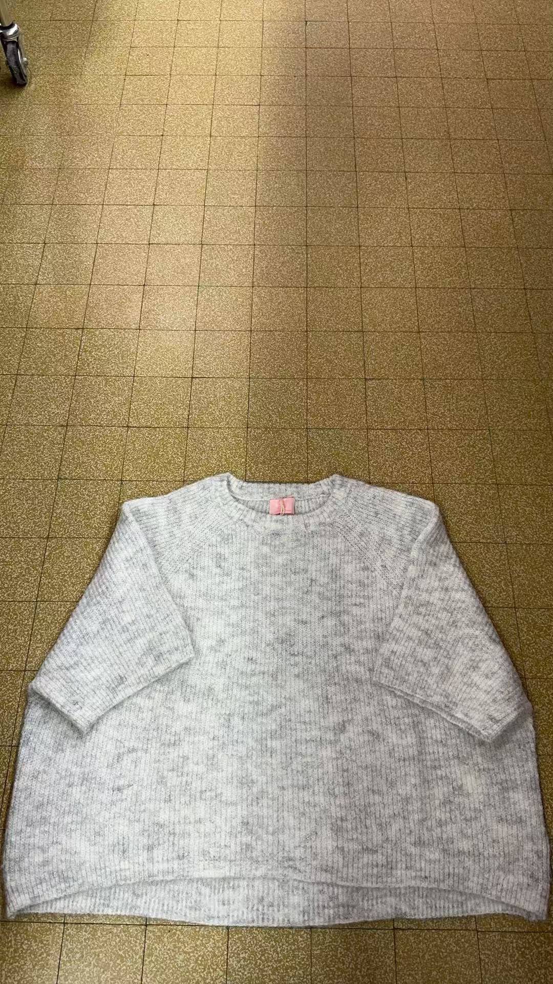 Pull Laine/Alpaga Manche 3/4
