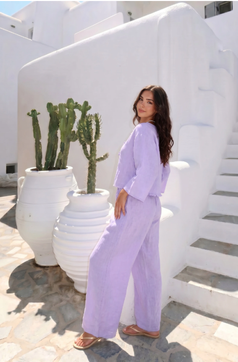 Pantalon Oversize Porté Avec Le Haut4120 Vendu Séparément