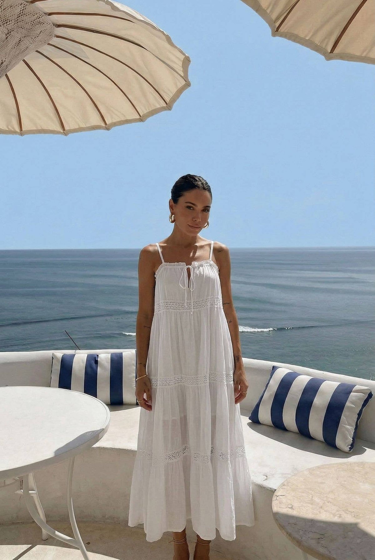 Robe Longue Broderie