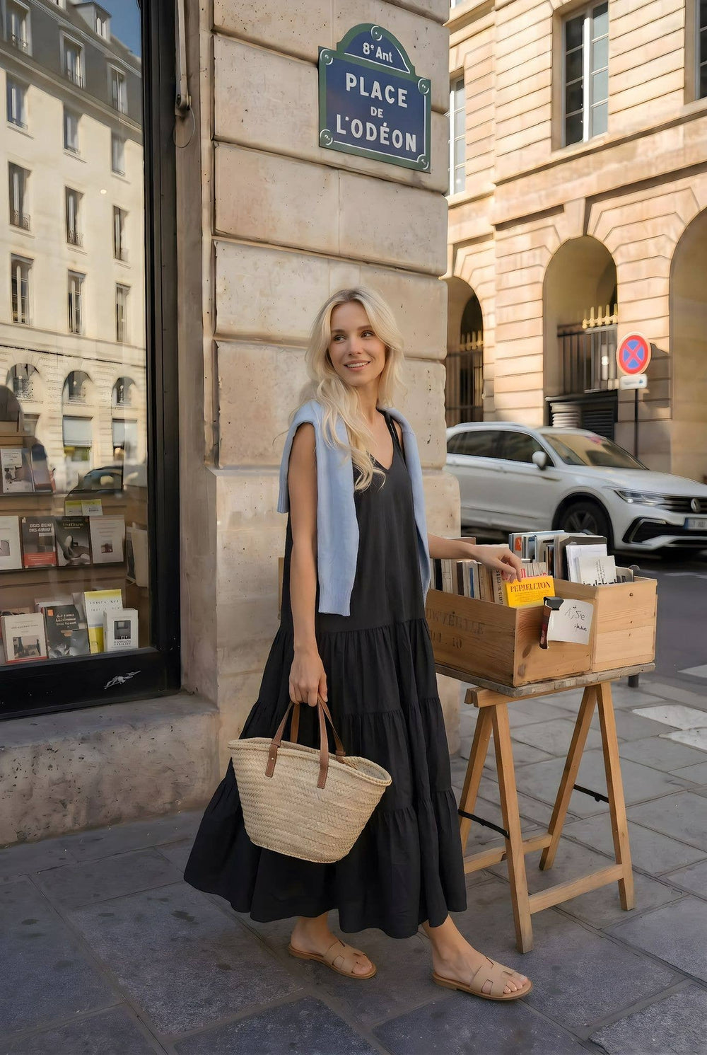 Robe Longue En Coton #