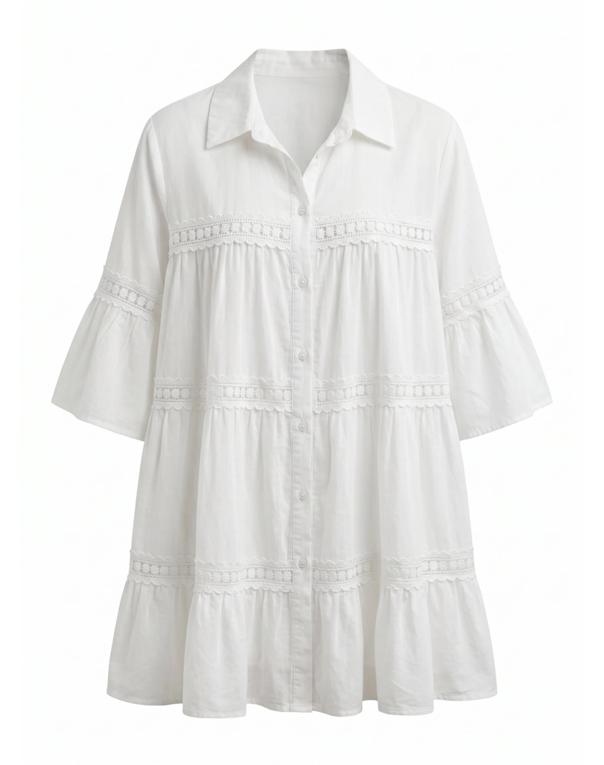 Chemise Oversize Broderie