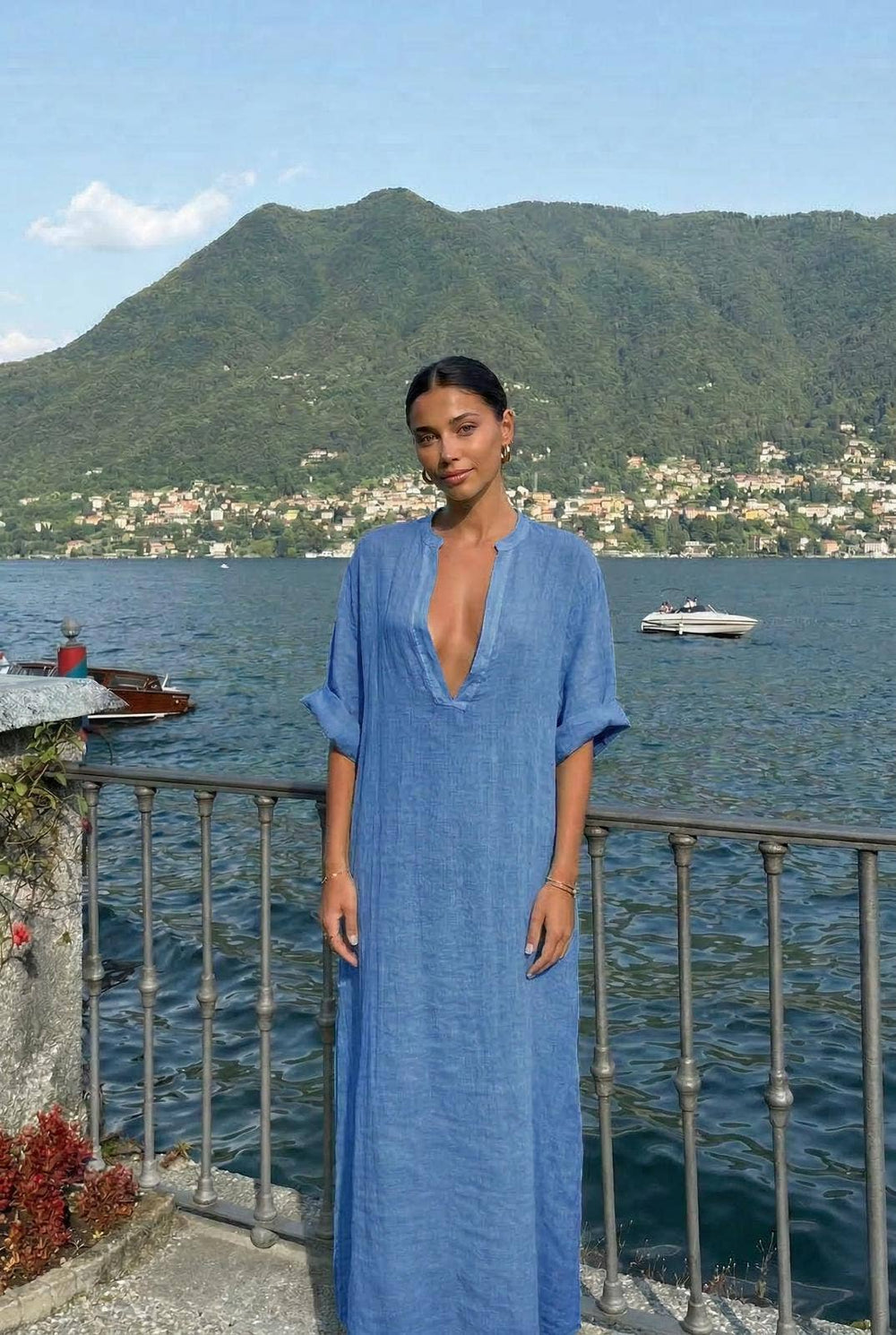 Robe Longue Décolletée