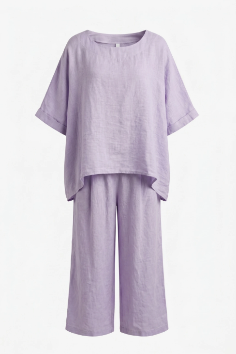 Pantalon Oversize Porté Avec Le Haut27342 Vendu Séparément