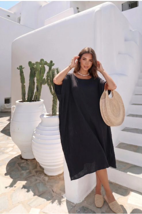 Robe Oversize Col Rond