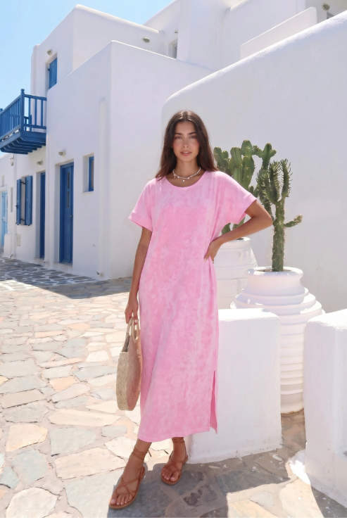 Robe En Eponge Fendue