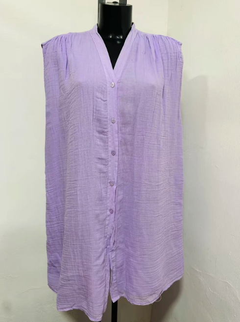 Robe Genoux En Coton