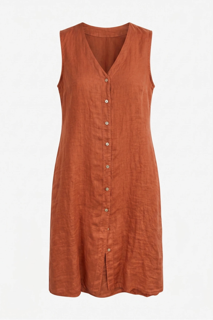 Robe Longue Boutonnée