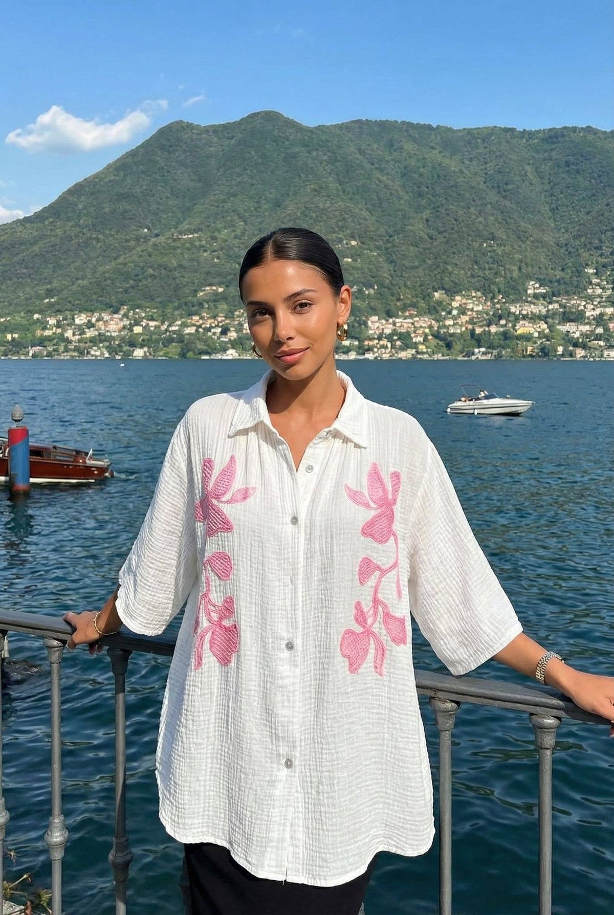 Chemise13589 Broderie