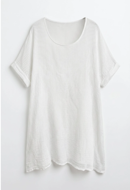 Robe Oversize Col Rond
