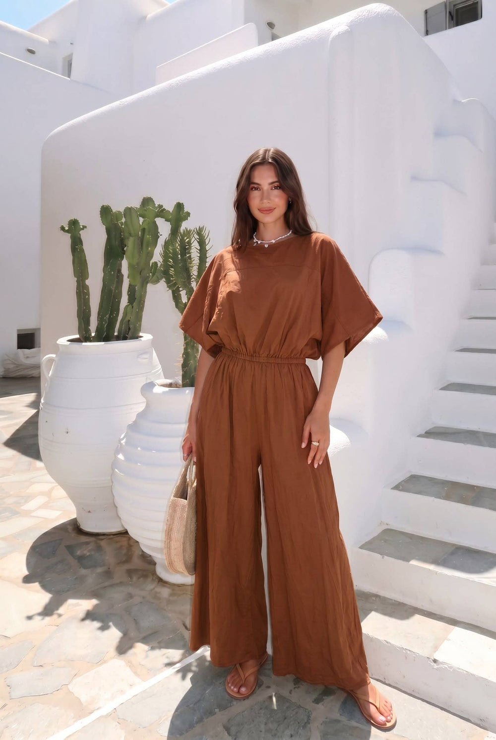 Haut Oversize En Popeline Porté Avec Le Pantalon15290 Ou Pantalon13633 Vendu Séparément