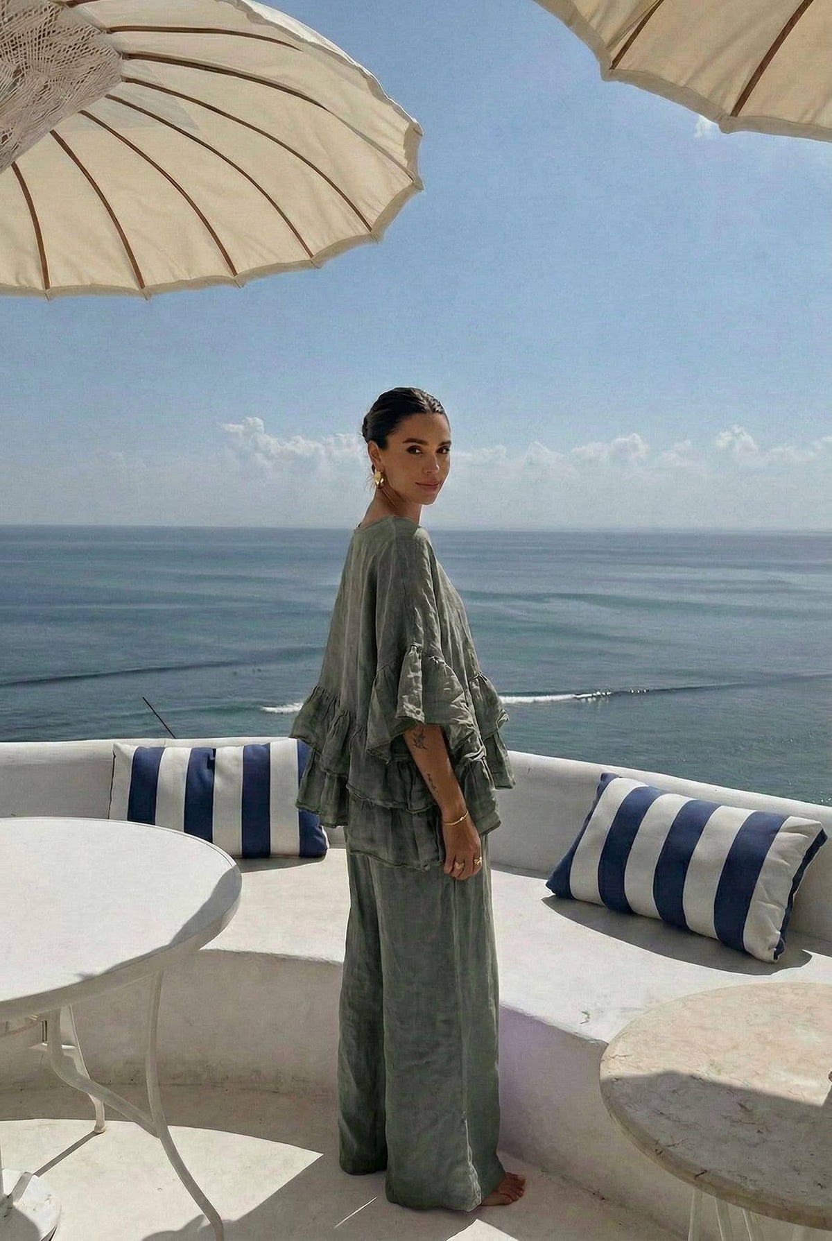 Haut Bolero Porté Avec Le Pantalon27201 Vendu Séparément