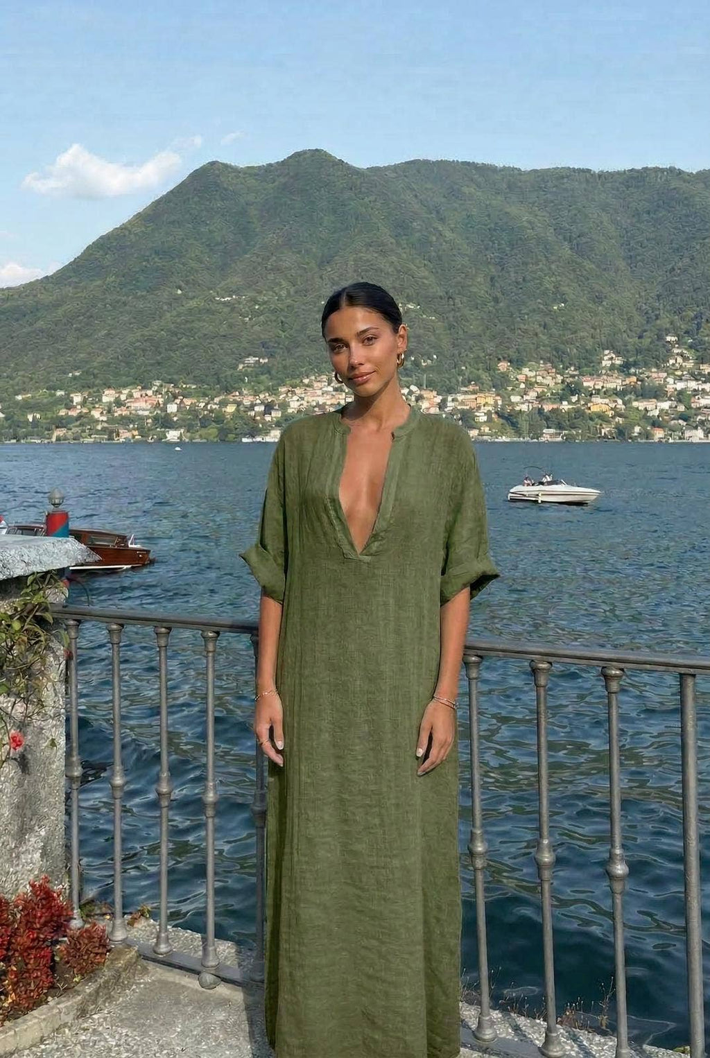Robe Longue Décolletée