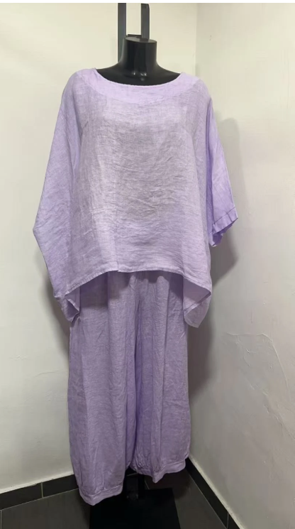 Pantalon Oversize Porté Avec Le Haut27342 Vendu Séparément