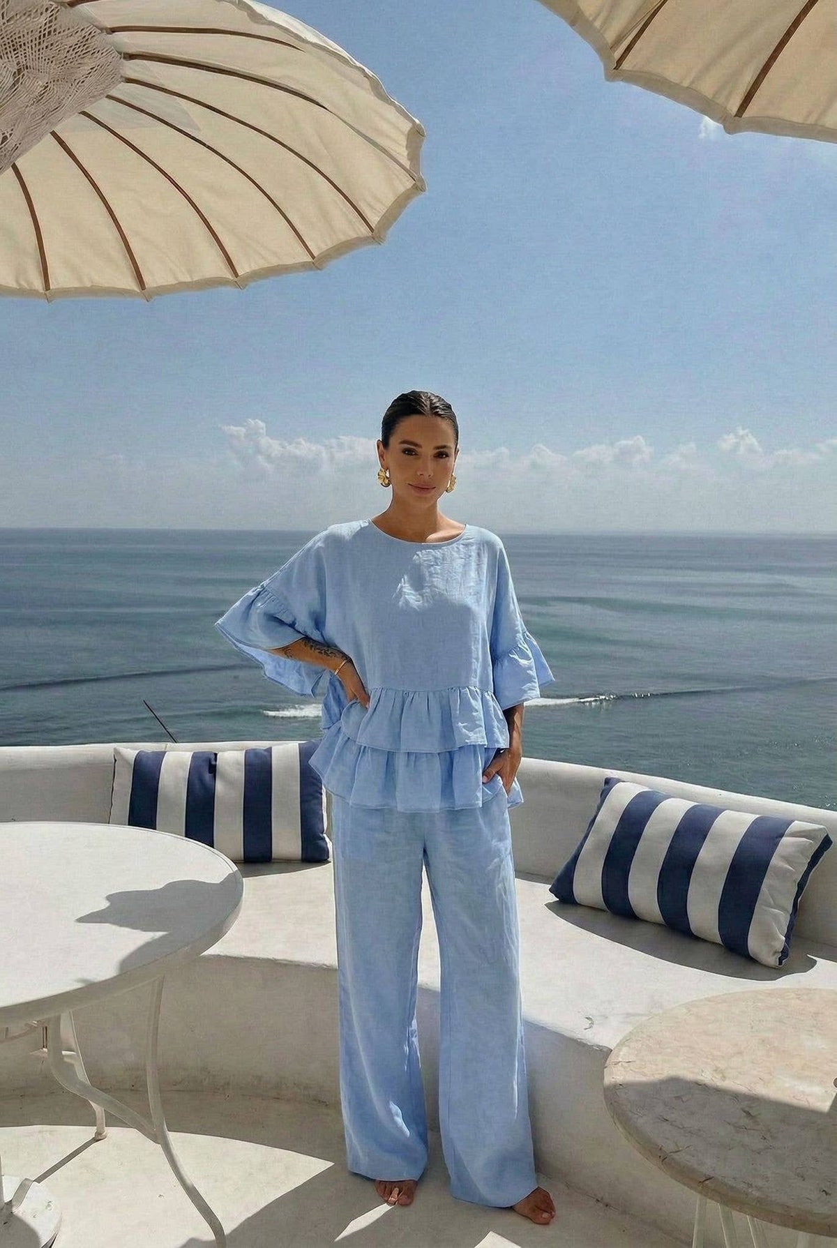Haut Bolero Porté Avec Le Pantalon27201 Vendu Séparément