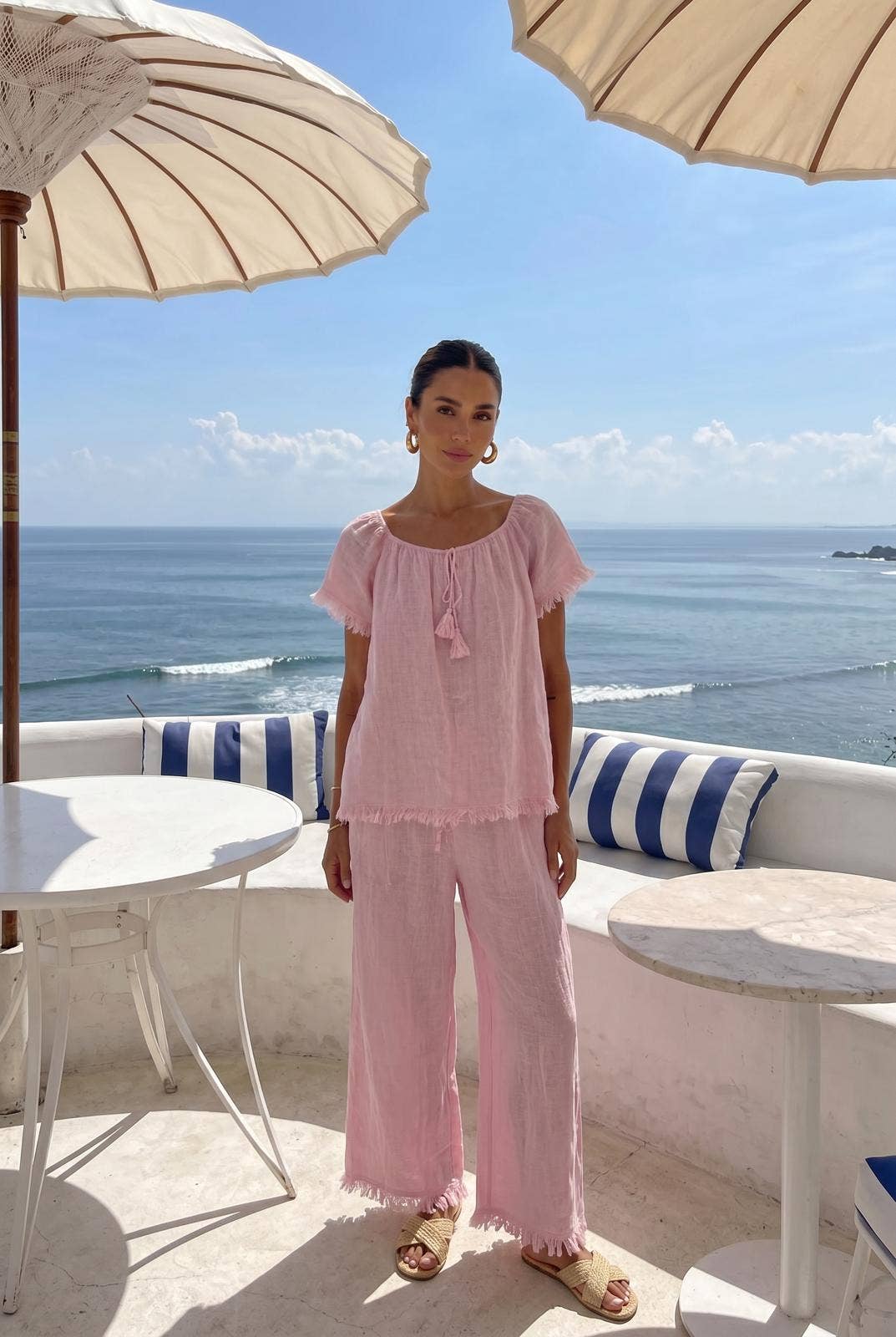 Pantalon Froufrou Porté Avec Le Haut15279 Vendu Séparément