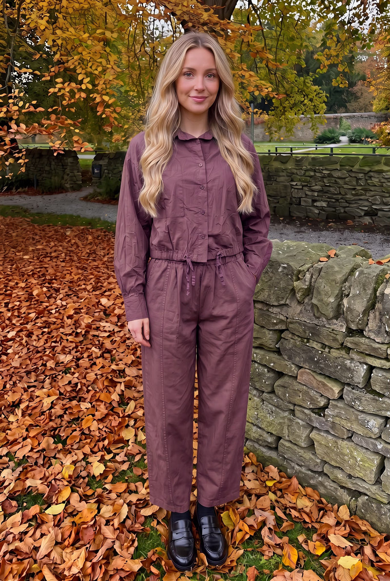 Chemise en Popeline de Coton