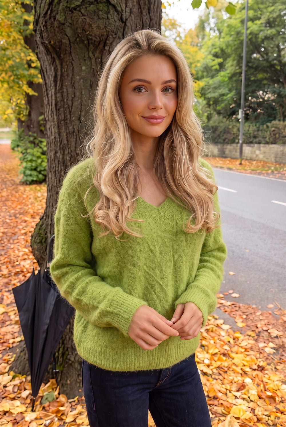 Pull en Baby Alpaga Col V