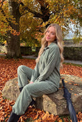 Chemise en Lyocell Oversize à Poche Poitrine