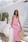 Robe Longue En Lin