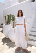 Pantalon Oversize Porté Avec Le Haut13963 Vendu Séparément