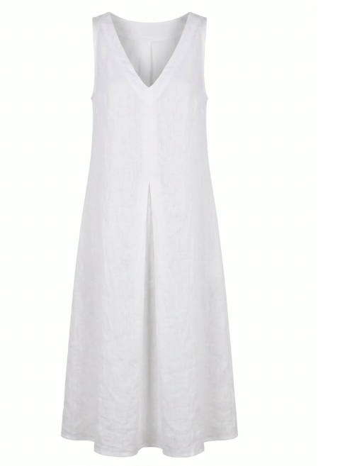 Robe Longue En Lin