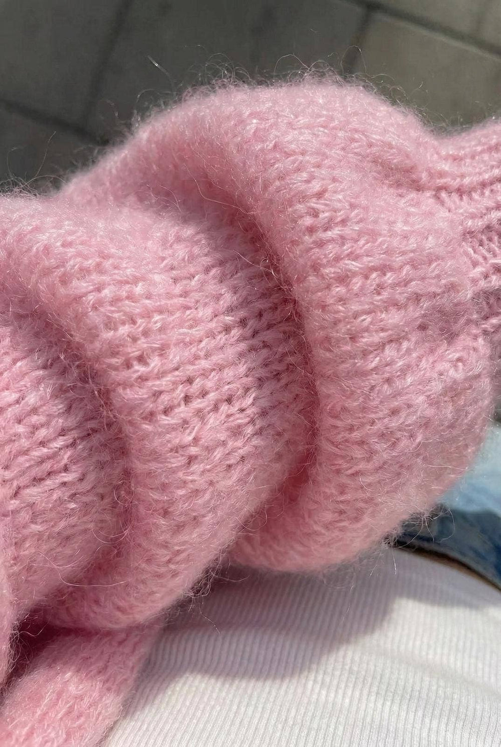 Gilet Long Estelle En Mohair
