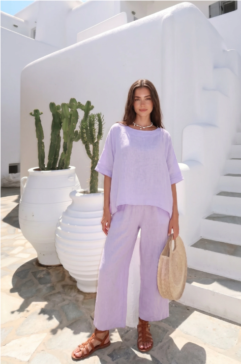 Pantalon Oversize Porté Avec Le Haut27342 Vendu Séparément