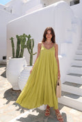 Robe Longue En Voile De Coton