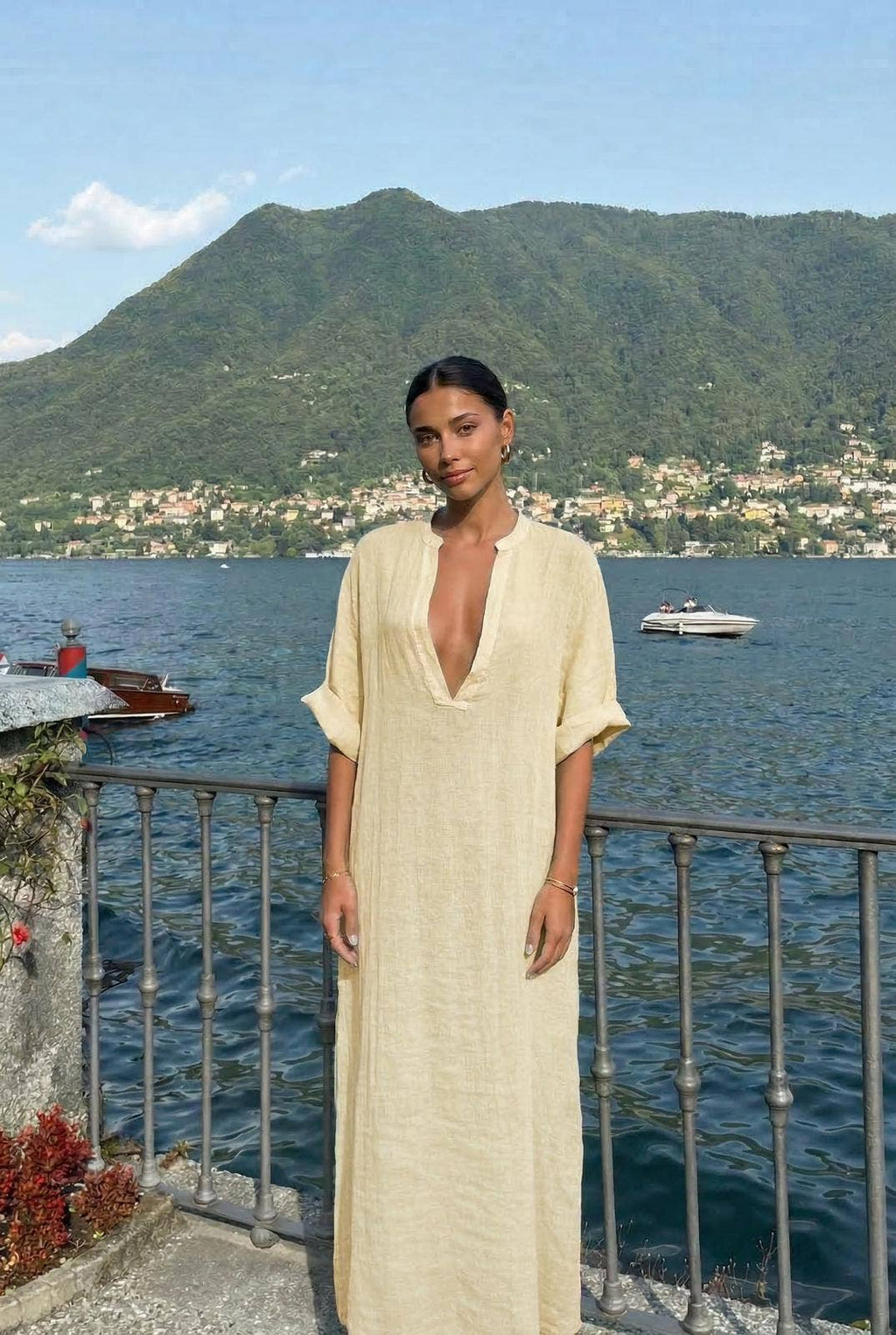 Robe Longue Décolletée