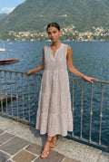 Robe En Lin Porté Avec Le Haut21286 Vendu Séparément