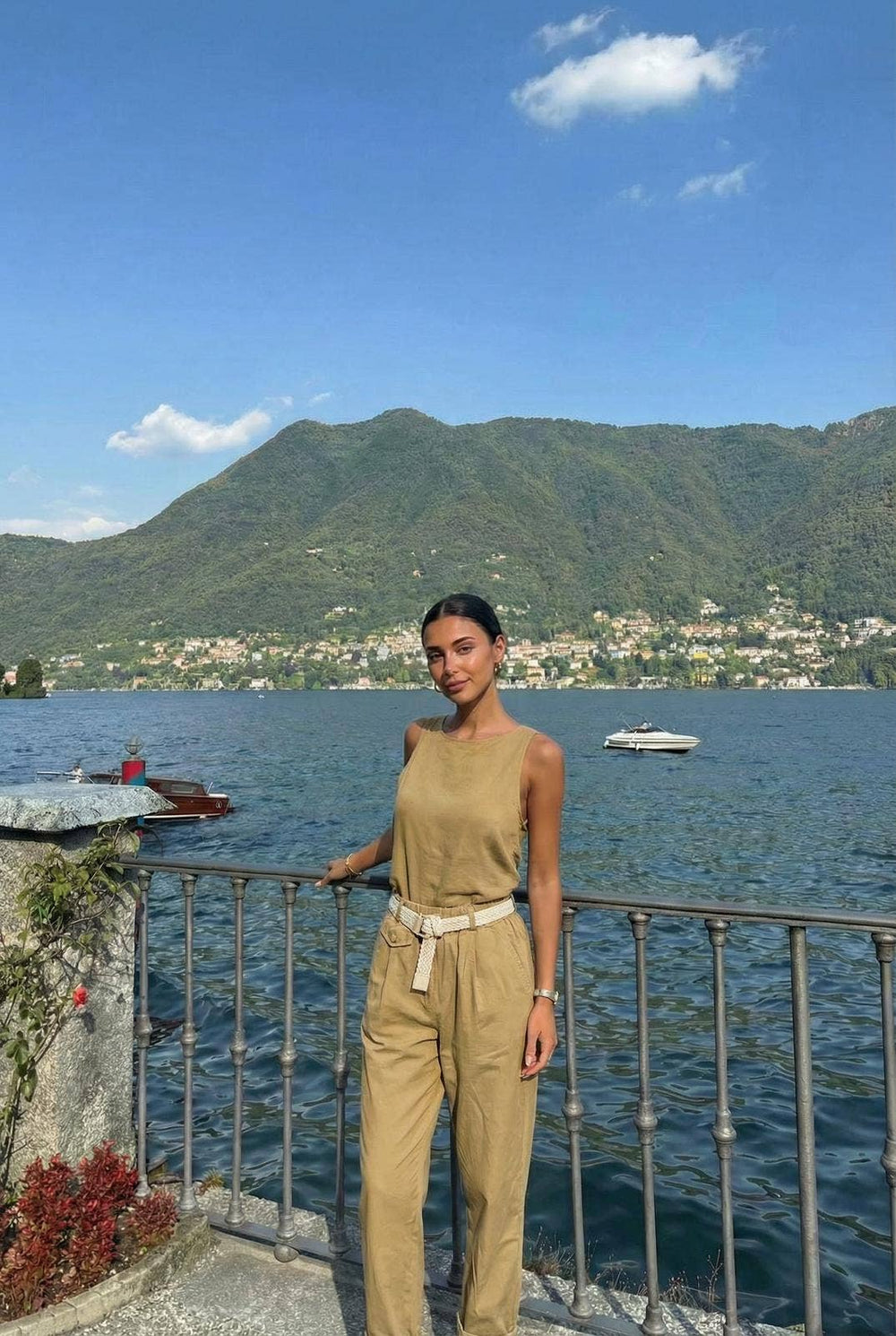 Pantalon Avec Ceinture