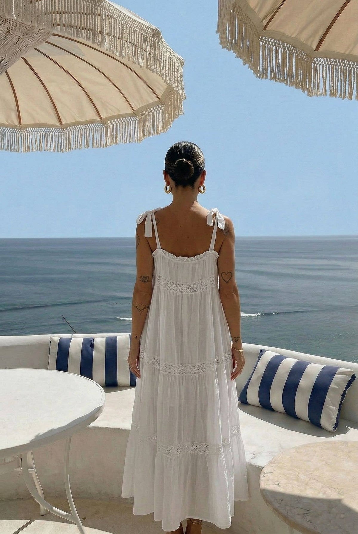Robe Longue Broderie