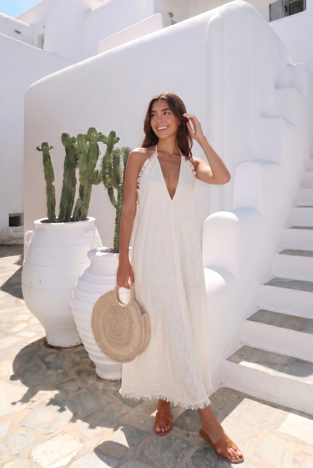 Robe Longue Froufrou Dos Nu