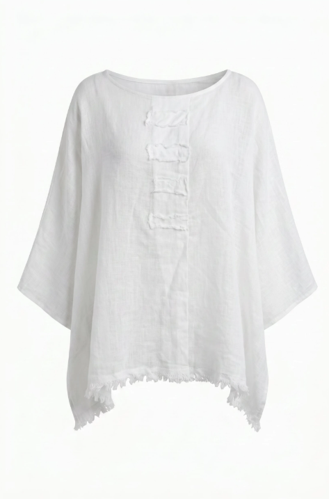 Haut Oversize Froufrou Porté Avec Le Pantalon9555 Vendu Séparément
