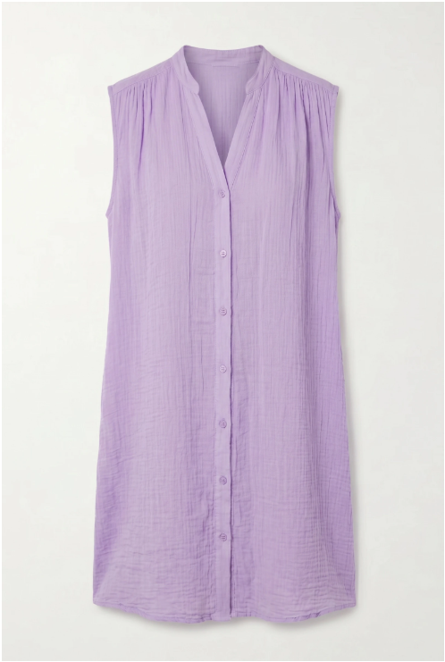 Robe Genoux En Coton