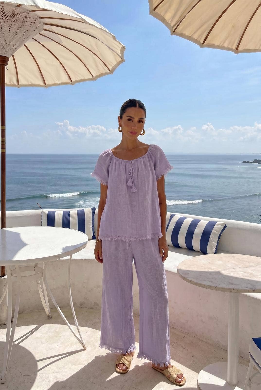 Pantalon Froufrou Porté Avec Le Haut15279 Vendu Séparément