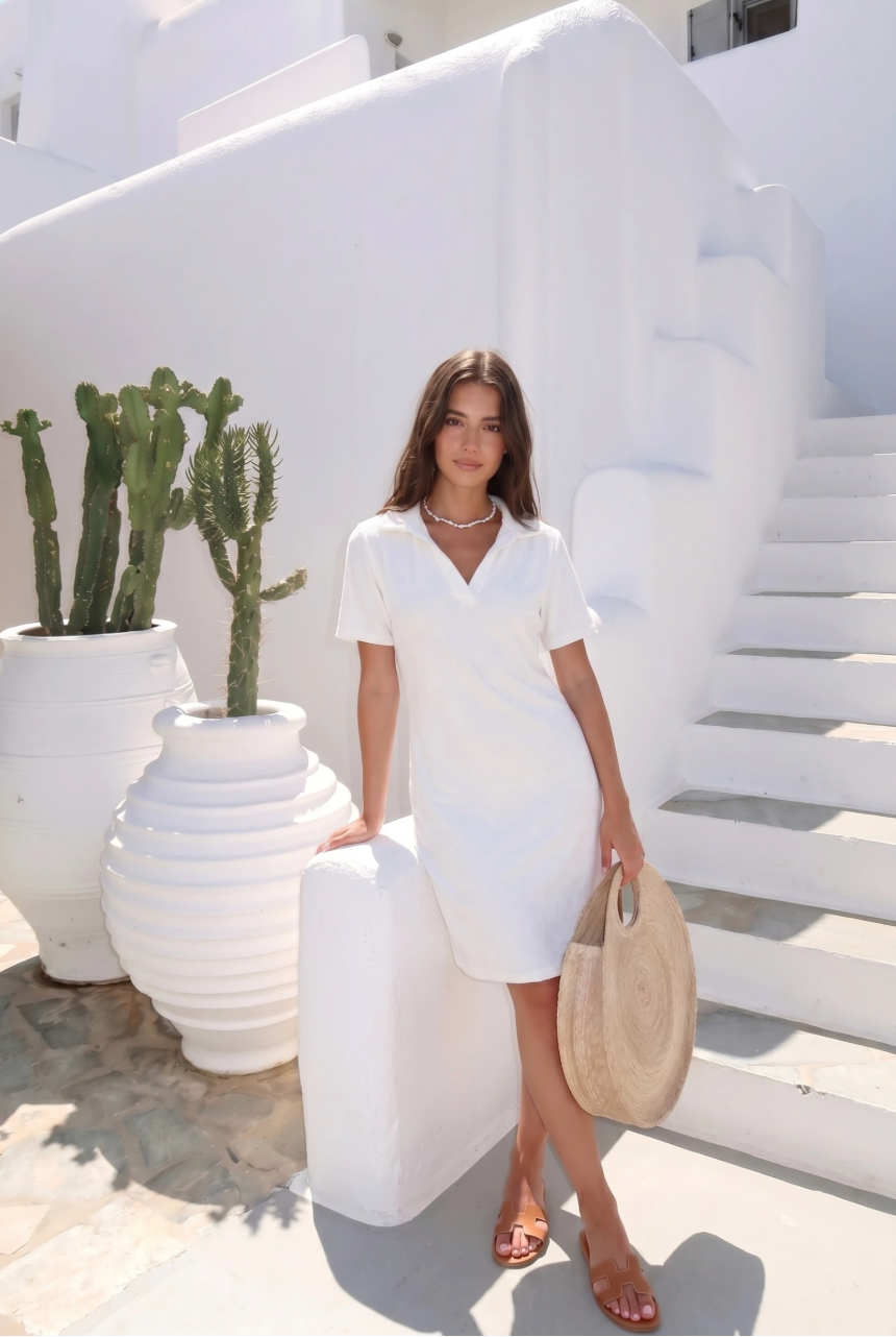 Robe Polo En Eponge