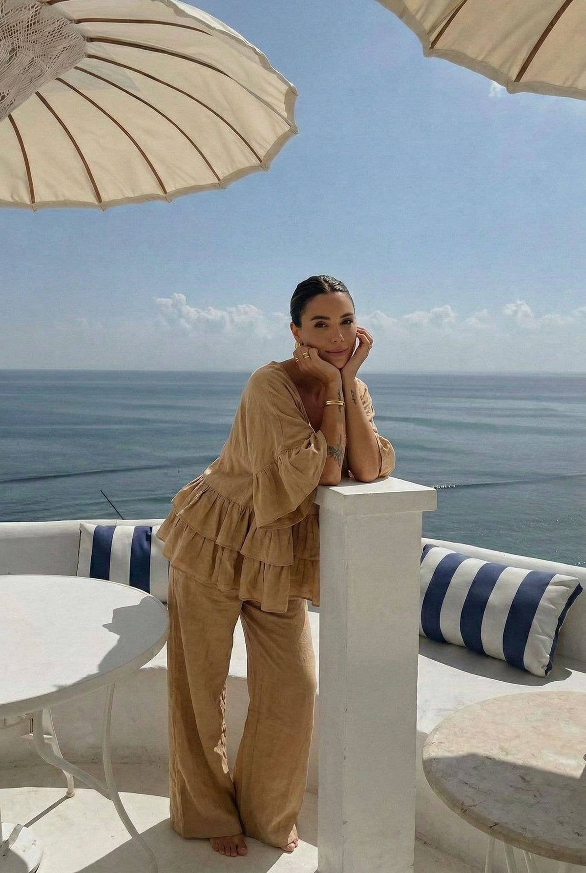 Haut Bolero Porté Avec Le Pantalon27201 Vendu Séparément