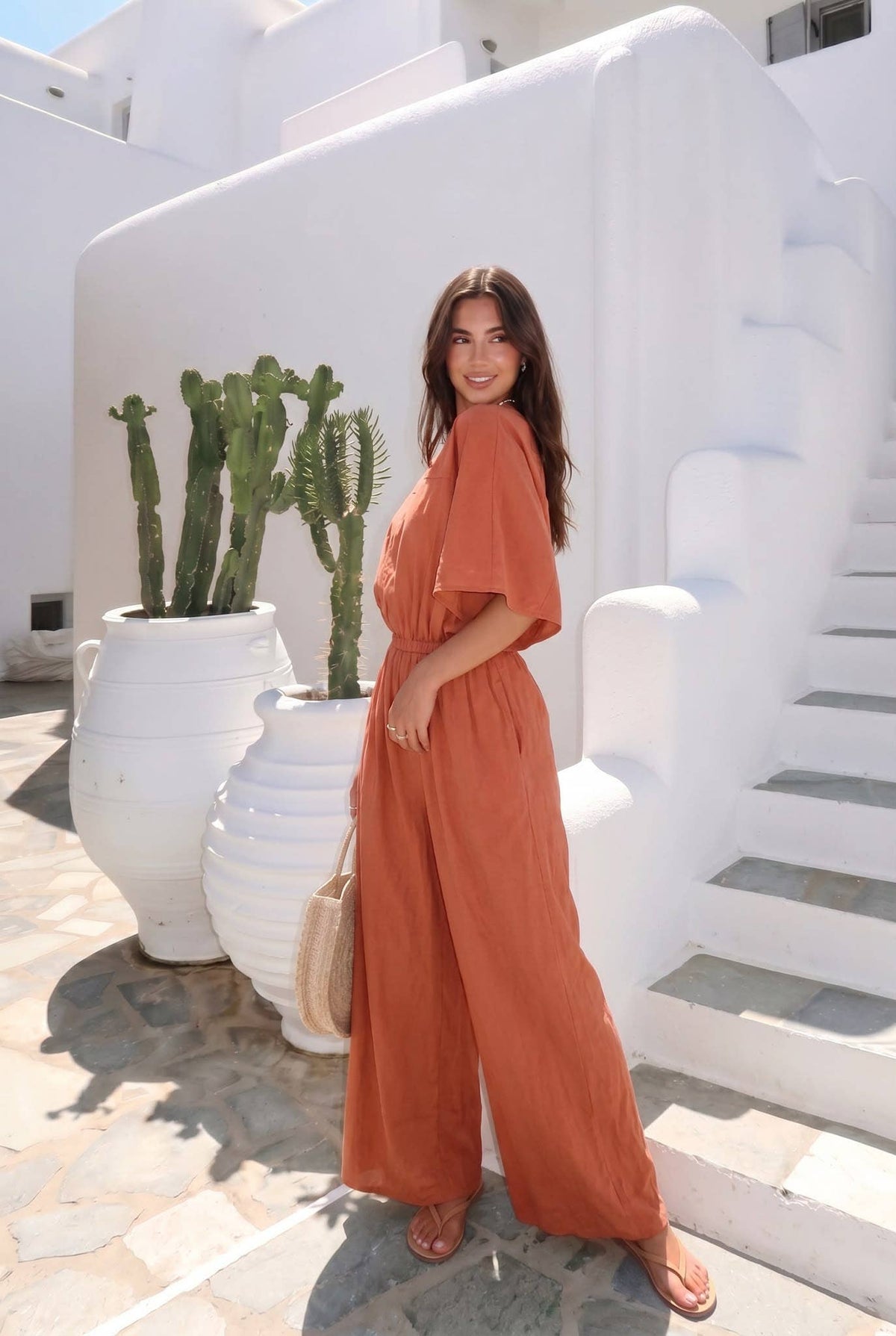 Haut Oversize En Popeline Porté Avec Le Pantalon15290 Ou Pantalon13633 Vendu Séparément